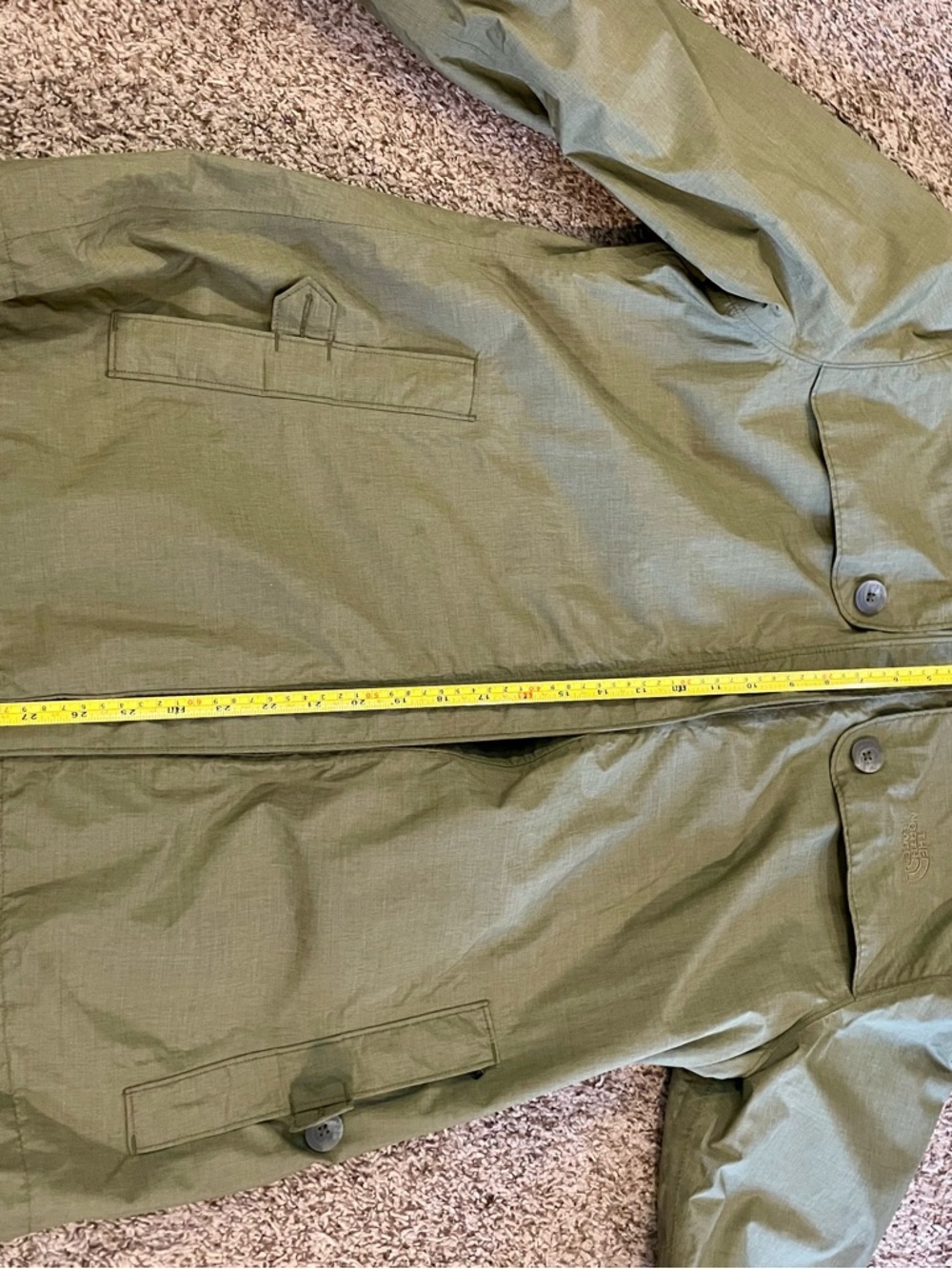 The North Face Women’s Olive Green Hooded Jacket - Picture 5 of 6